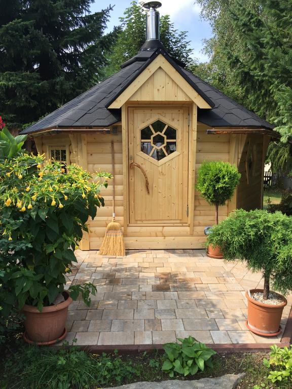 נויהאוזן Ferienhaus Erzgebirge "An Der Trebe" Mit Kamin Und Sauna חדר תמונה